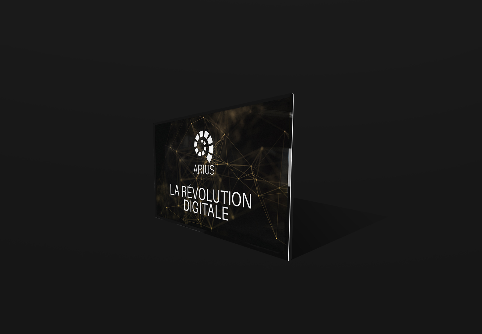 écran de diffusion arius touch