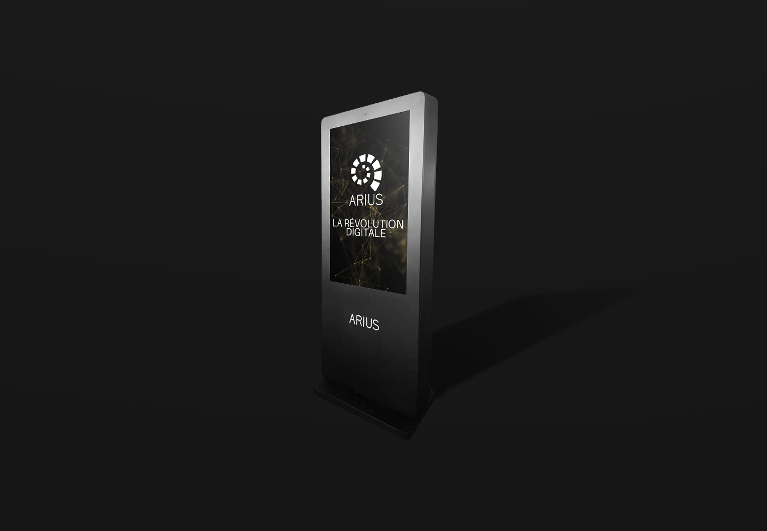 Totem extérieur arius touch