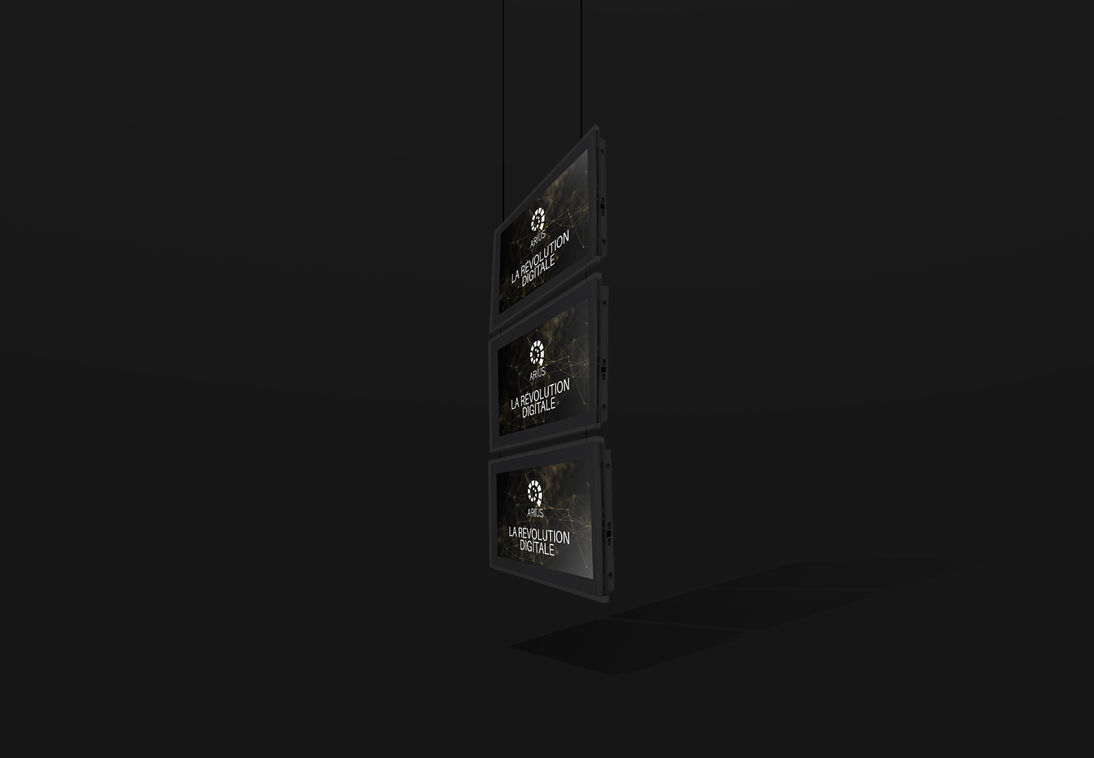 vignettes digitales suspendues arius touch