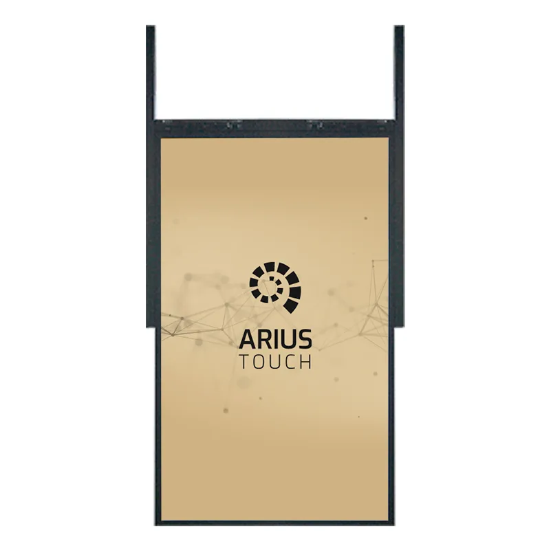 Écran Vitrine Double Face Suspendu