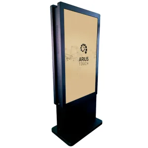 Totem Vitrine Double Face