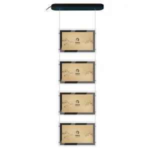 Vignettes LCD/papier rétro-éclairées