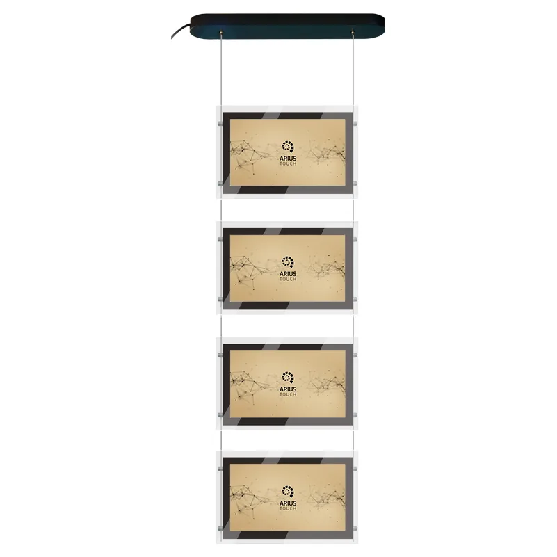 Vignettes LCD/papier rétro-éclairées